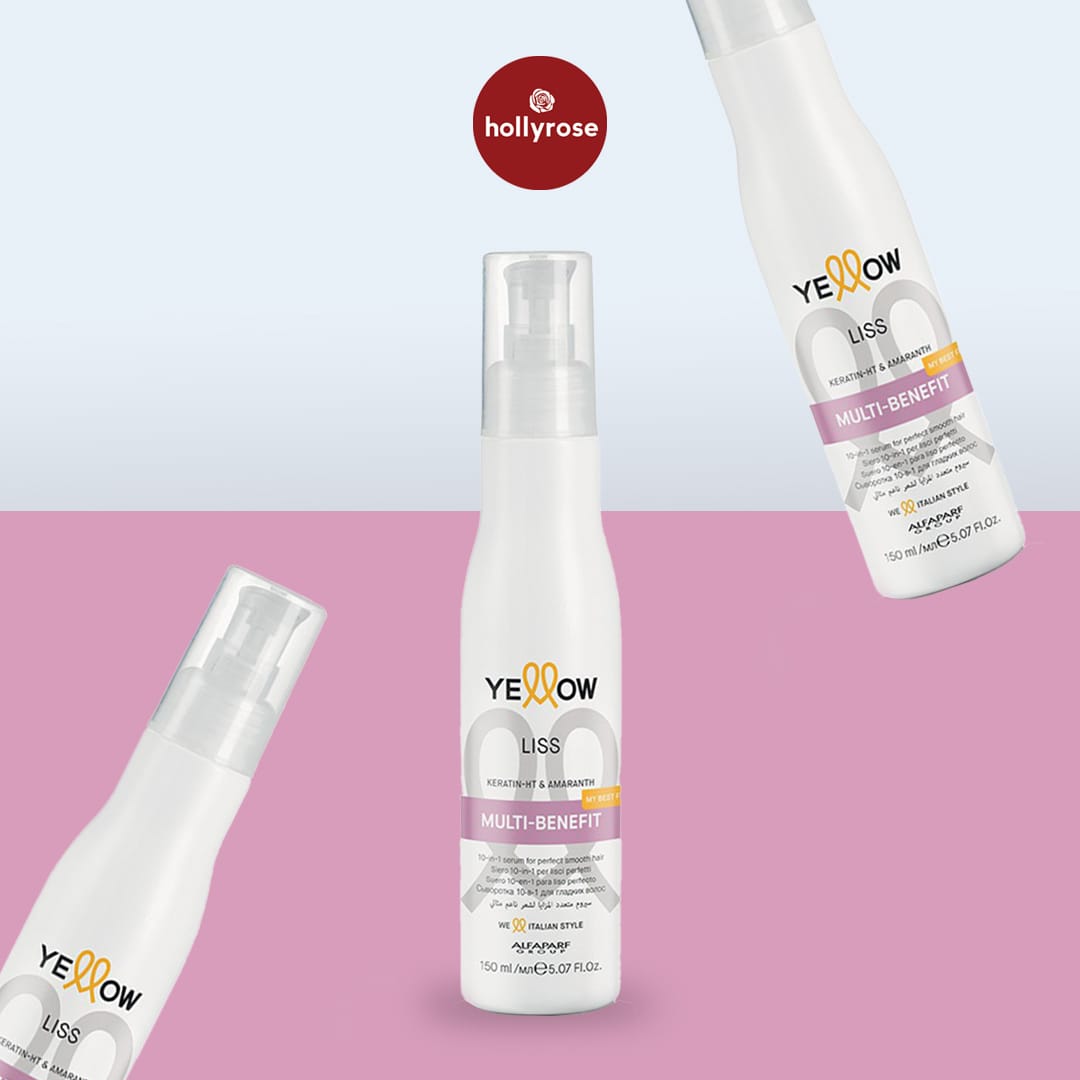 Yellow Liss Keratin-Ht & Amaranth Multi Benefit Leave in Serum - 150ml