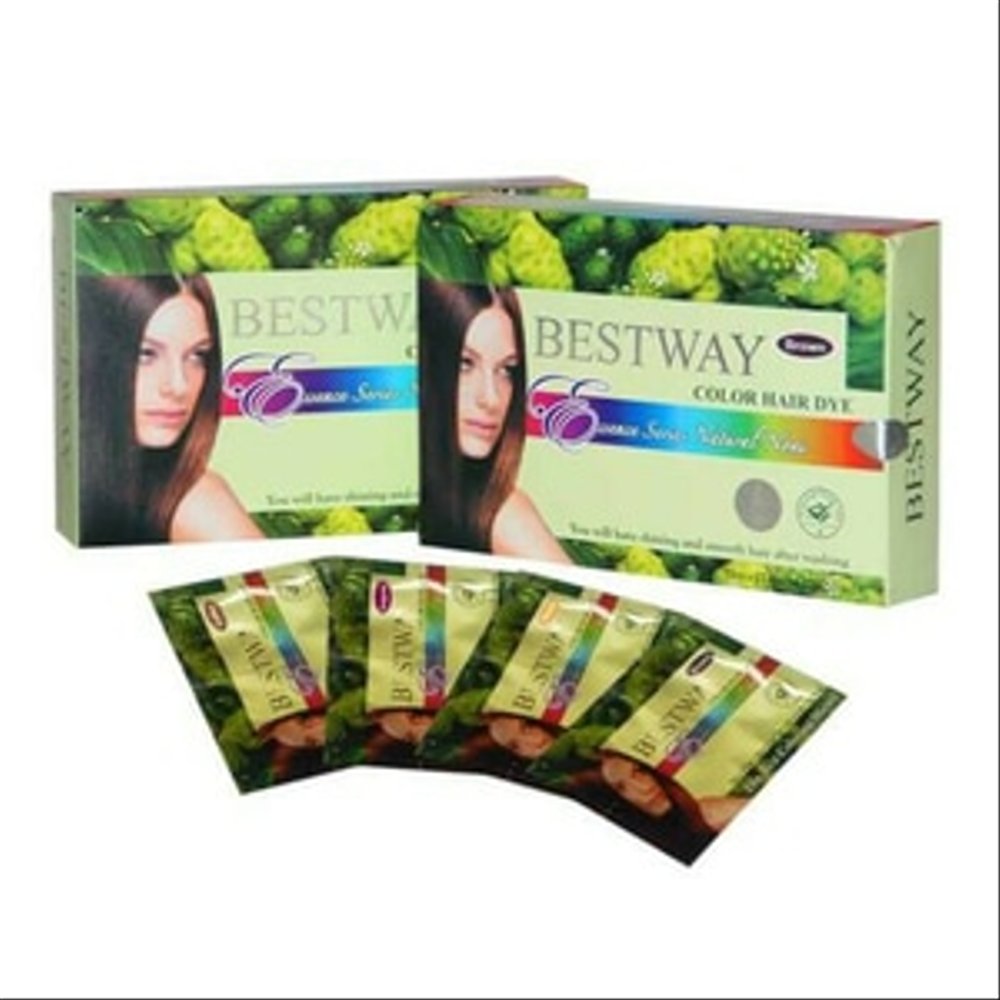 Bestway Noni Brown Colour Hair Dye Miracle - 12 X 20ml