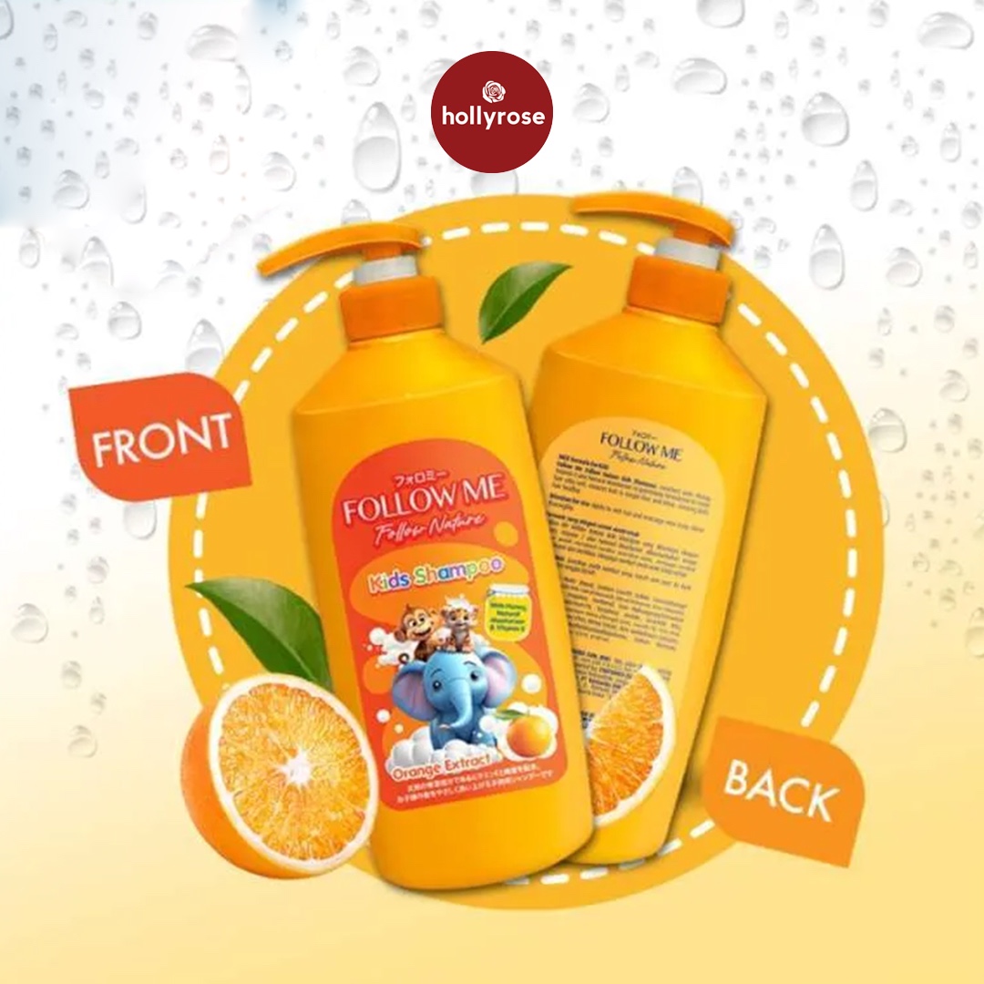 Follow Me - Orange Extract Kids Shampoo - 800ml