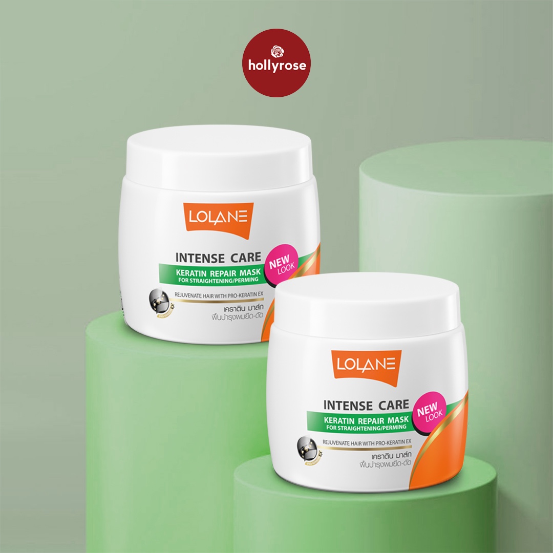 Lolane intense Care Keratin Repair Mask For For Straightening / Perming - 200ml