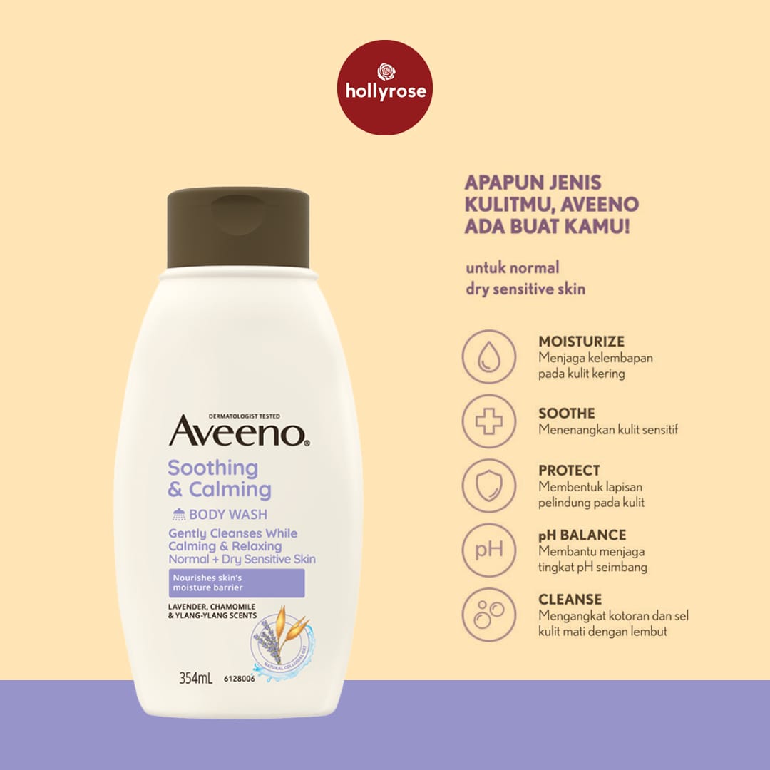 Aveeno Soothing & Calming Body Wash - 354ml