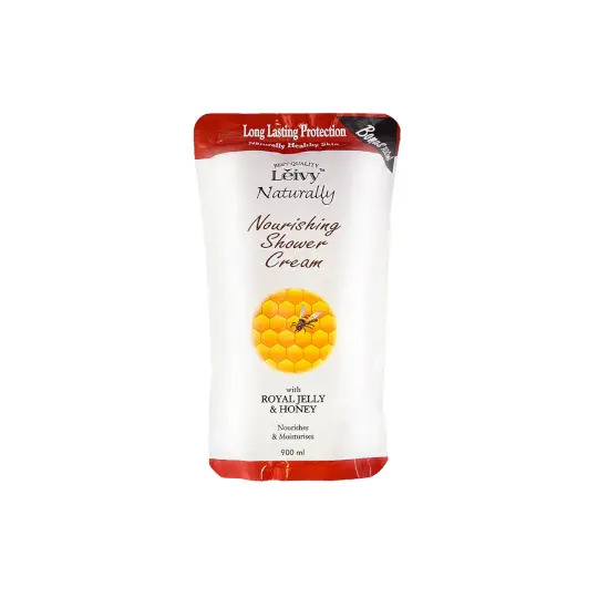Leivy Shower Cream Royal Jelly and Honey Refill - 900 mL