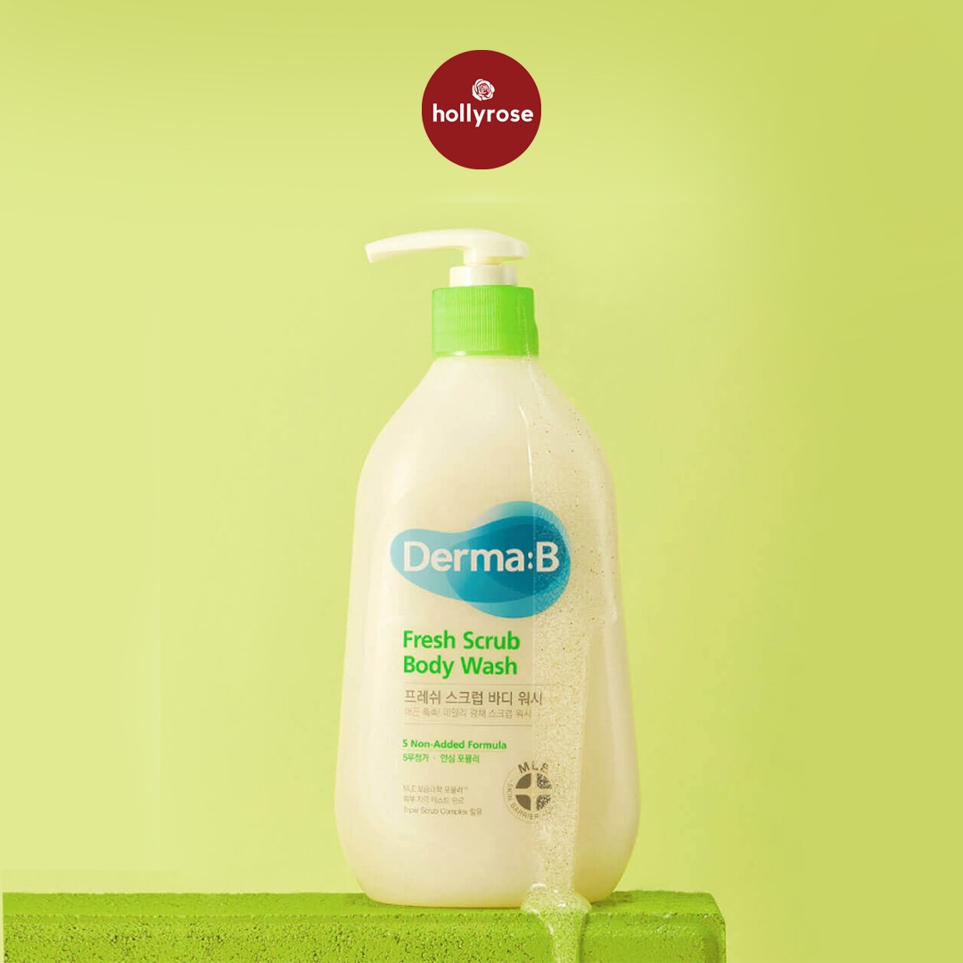 Derma.B Fresh Scrub Body Wash - 420ml