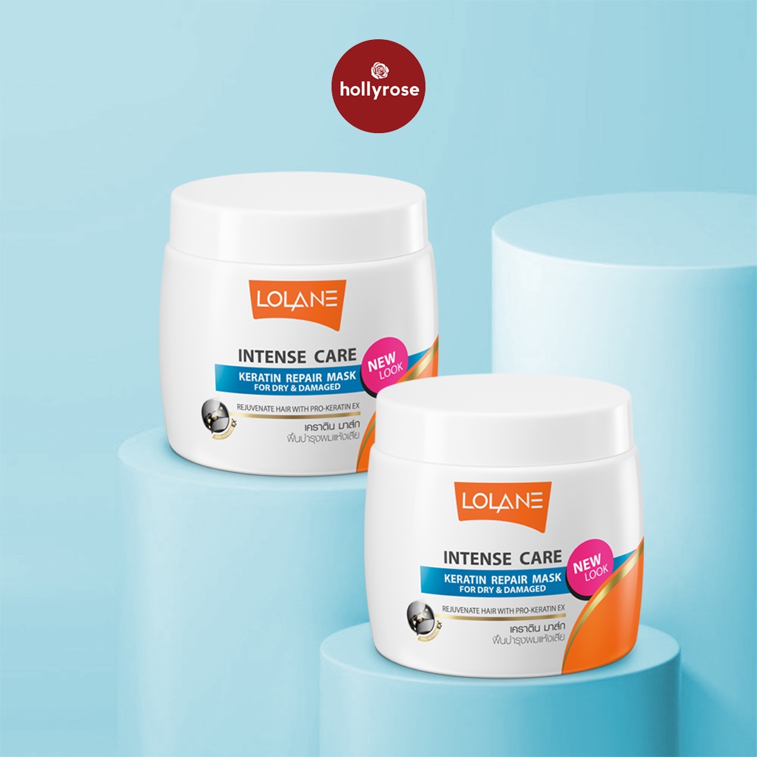 Lolane Intense Care Keratin Repair Mask for Dry and Damaged Hair 200ml