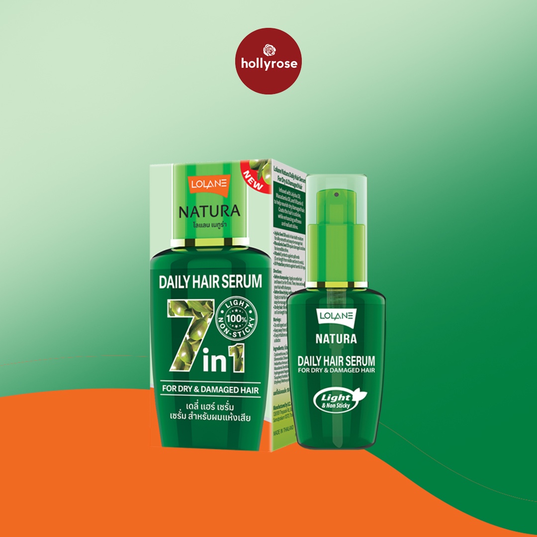 Lolane Daily Hair Serum For Dry and Damaged Hair - 50ml