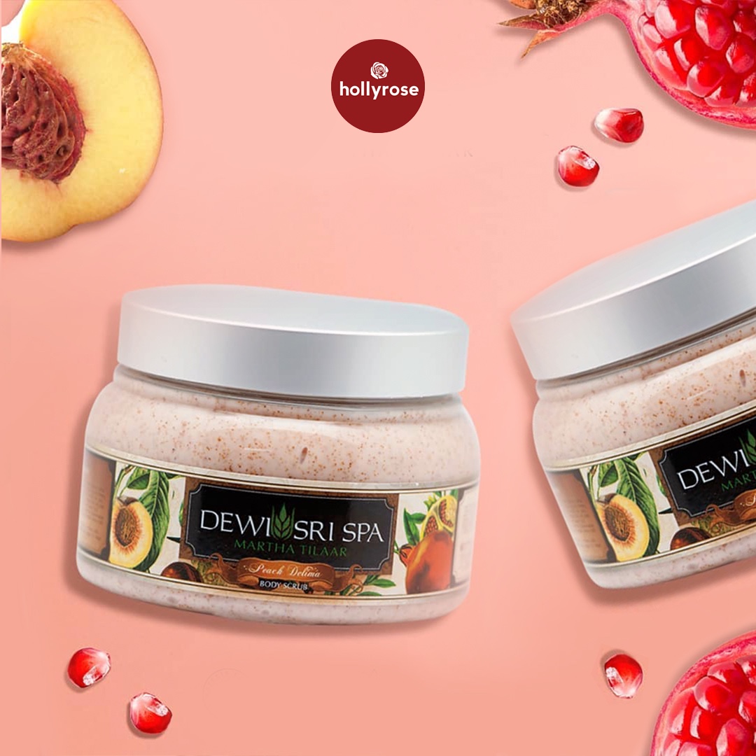 Dewi Sri Spa Martha Tilaar Peach Delima Body Scrub - 380gr