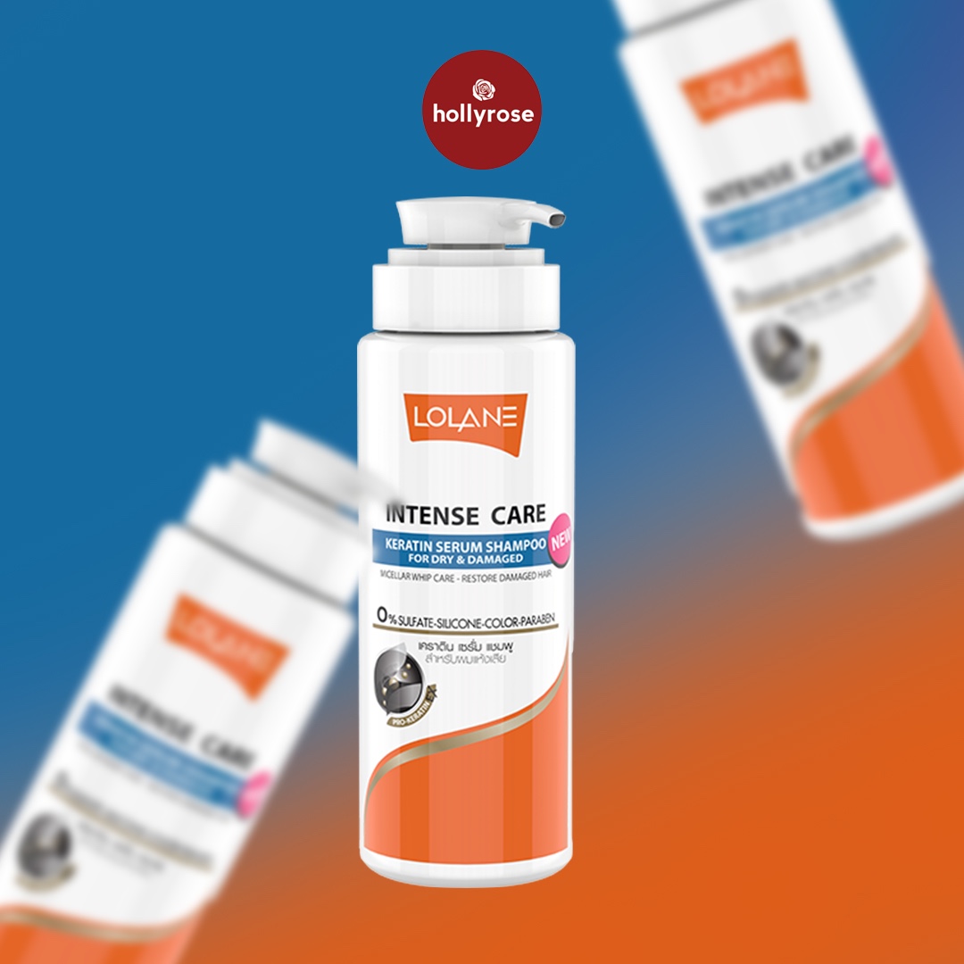 Lolane Shampoo - For dry and damaged hair - 400ml